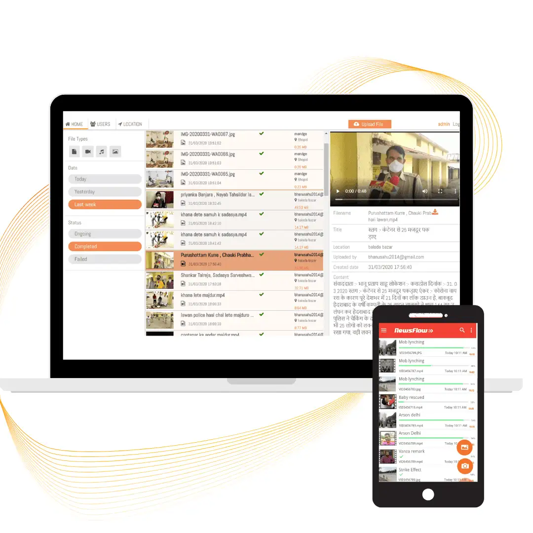 Newsflow – Media Gathering Platform